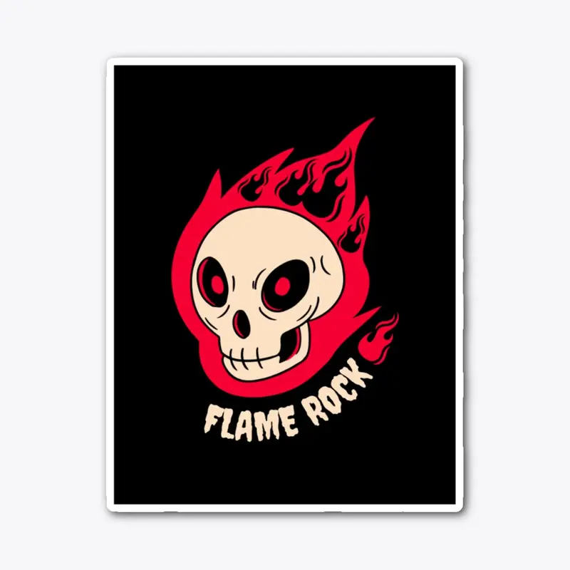 Flame rock